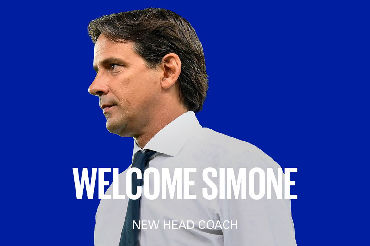 Simone Inzaghi è ufficialmente il nuovo allenatore dell'Inter fino al 2023
