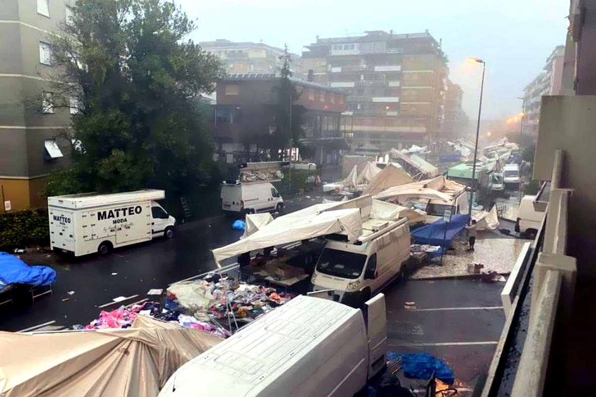 Nuova disastrosa ondata di maltempo si abbate sul centro-nord, a rischio fino a venerdì