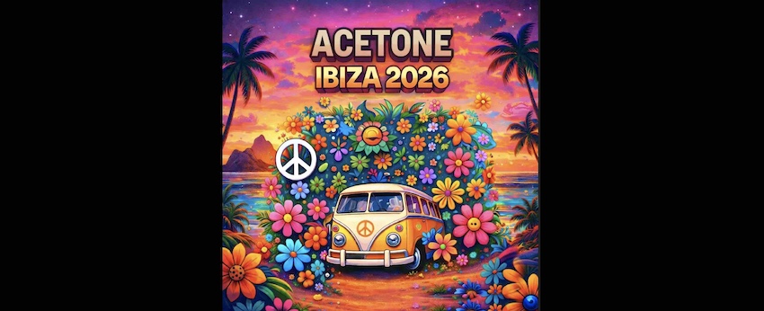 Acetone IBIZA 2026, per ballare l’estate a ritmo di funky house